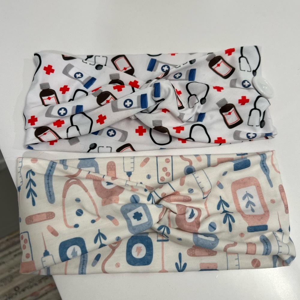 NWOT Etsy Headbands for with Healthcare designs
